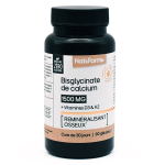 Nat & form nature bislycinate de calcium + vitamines d3 & k2 remineralisant osseux 90 glules