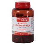 Nat & form original levure de riz rouge 120 glules