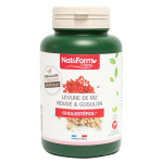Nat & form original levure de riz rouge & gugulon 200 g�lules v�g�tales