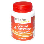 Nat & form original levure de riz rouge + q10 60 glules