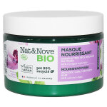 Nat & nove bio soins capillaires masque nourrissant 3 en 1 cheveux boucls friss 300ml