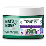 Nat & nove bio soins capillaires masque nourrissant 3 en 1 cheveux boucl�s fris�s 300ml