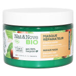 Nat & nove bio soins capillaires masque réparateur 3 en 1 cheveux abîmés 300ml Nat & nove bio soins capillaires masque réparateur 3 en 1 cheveux abîmés 300ml