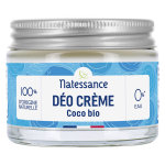Natessance d�odorant solide cr�me coco bio 50g