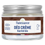 Natessance d�odorant solide cr�me karit� bio 50g