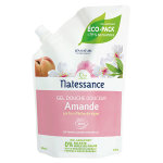 Natessance gel douche douceur amande p�che de vigne bio eco recharge 650ml