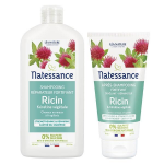Natessance routine cheveux fortifis au ricin