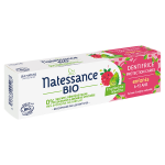 Natessance soin bucco - dentaire dentifrice enfants framboise menthe bio 75ml