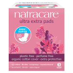 Natracare serviette ultra extra super 10 units