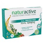 Naturactive dual bronches aux essences 10 g�lules + 10 capsules