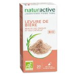 Naturactive levure de bi�re bio 60 g�lules v�g�tale