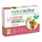 Naturactive urisanol flash cranberry et 5 huiles essentielles 10 glules et 10 capsules