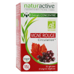 Naturactive vigne rouge bio 30 glules vgtales