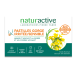 Naturactive voxyltabs pastilles gorge irrit�e senssible 24 pastilles sans sucre