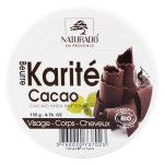 Naturado beurre de karité cacao 135g Naturado beurre de karité cacao 135g