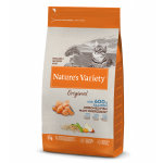Nature's variety original chat croquettes saumon 300g