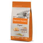Nature's variety original chien croquettes petites races poulet 1, 5kg
