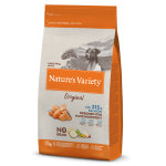 Nature's variety original chien croquettes petites races saumon 600g Nature's variety original chien croquettes petites races saumon 600g
