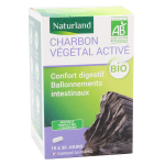 Naturland charbon végétal bio 60 gélules Naturland charbon végétal bio 60 gélules