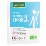 Naturland complexe fléxibilité & mobilité articulaire bio 40 gélules Naturland complexe fléxibilité & mobilité articulaire bio 40 gélules