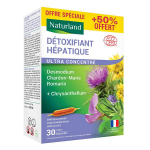 Naturland extrait fluide dtoxifiant hpatique - 20 ampoules x10ml + 10 ampoules offertes