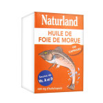 Naturland huile de foie de morue 100 capsules