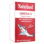 Naturland omga 3 origine marine 180 capsules