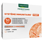 Naturland probiotiques immunitaires forts 7 sachets