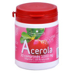 Naturo concept acérola 1000 fruits rouges sans sucres 30 comprimés Naturo concept acérola 1000 fruits rouges sans sucres 30 comprimés