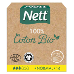 Nett 100% coton bio tampon normal avec applicateur 16 unit�s