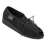 Neut chaussure � bout ouvert � volume variable (morphee) en toile 37 noir