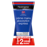 Neutrogena formule norvgienne crme mains absorption express lot de 2 x 75ml