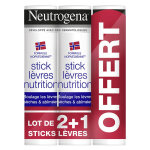 Neutrogena formule norvgienne sticks  lvres 4, 8g lot de 2 + 1 offert