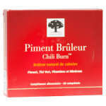 New nordic piment brleur 60 comprims