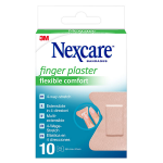 Nexcare 3m flexible comfort multi - extensible pansement bout du doigt 10 unit�s
