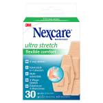 Nexcare 3m ultra stretch flexible comfort pansement multi - extensible 30 unit�s