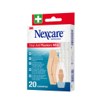 Nexcare? pansements premiers soins mixtes assortiment 20 bote