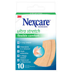 Nexcare ultra stretch flexible comfort bandage multi - extensible 10x6cm 10 units
