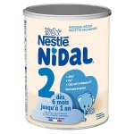 Nidal lait en poudre 2me ge 6 - 12m 800g