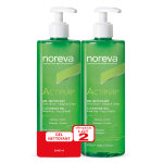 Noreva actipur gel nettoyant visage et corps lot de 2 x 400ml