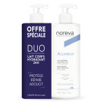 Noreva aquareva lait corporel hydratant 24h lot de 2 x 400ml Noreva aquareva lait corporel hydratant 24h lot de 2 x 400ml