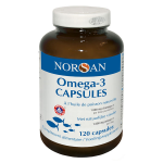 Norsan omega - 3 total 1500mg huile de poisson 120 capsules Norsan omega - 3 total 1500mg huile de poisson 120 capsules