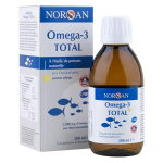 Norsan omega - 3 total citron 2000mg huile de poisson 200ml