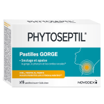 Novodex phytoseptil pastilles gorge 15 comprim�s