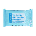 Nu moments lingettes dodorantes sans alcool 15 units