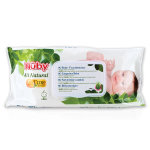 Nuby all natural lingettes bb + 0 mois 80 lingettes