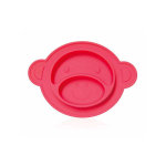 Nuby assiette anti - dérapante silicone singe rouge + 9m Nuby assiette anti - dérapante silicone singe rouge + 9m