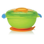 Nuby assiette profonde ventouse couvercle vert + 9 mois Nuby assiette profonde ventouse couvercle vert + 9 mois