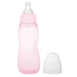 Nuby biberon pp ttine dbit moyen rose 240ml