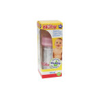 Nuby biberon verre rose + 0m 120ml